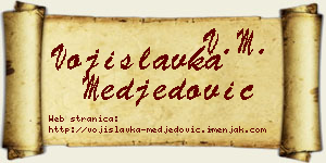 Vojislavka Međedović vizit kartica